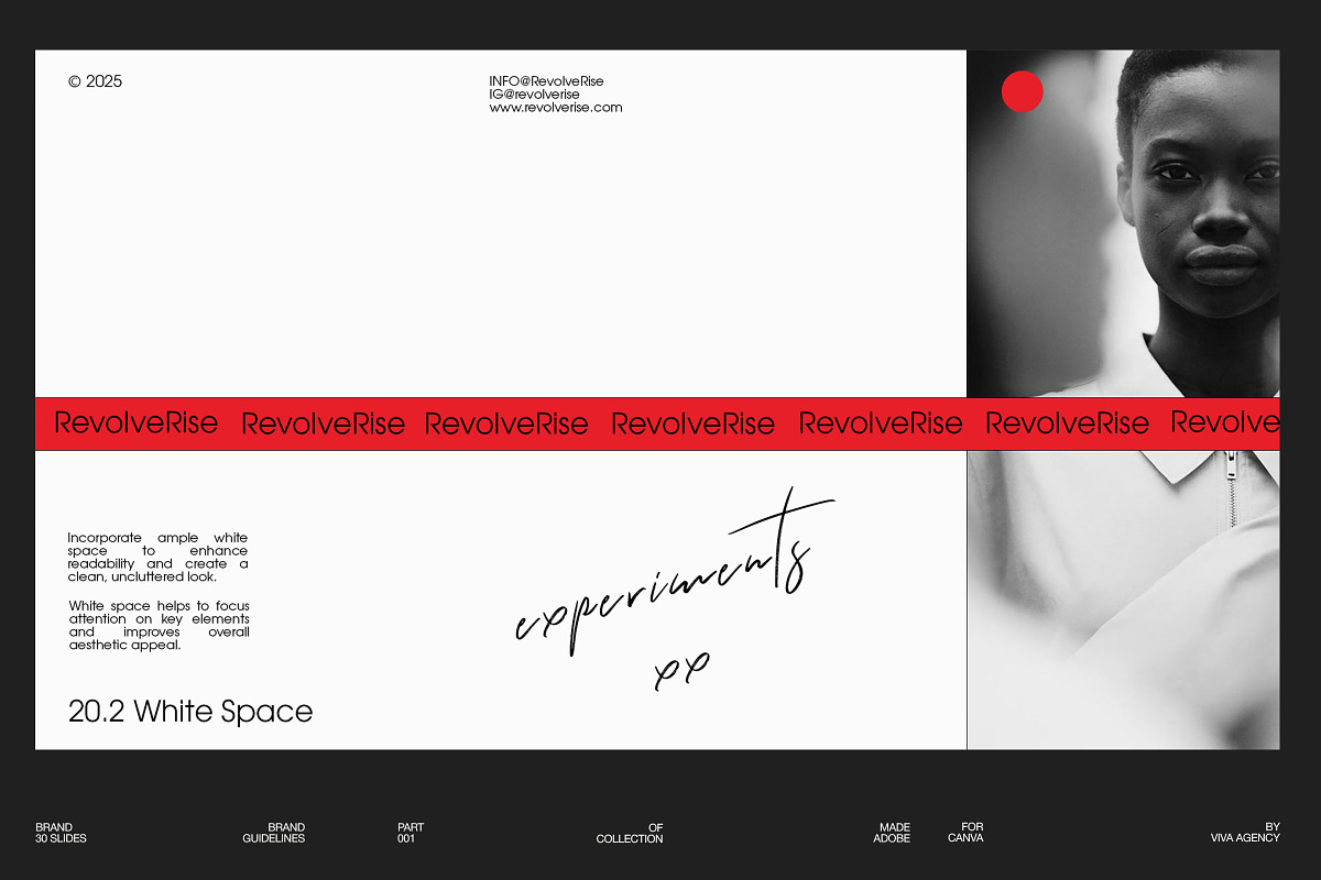 Brand Guidelines RevolveRise, a Presentation Template by Viva Agency (Photo 7 of 9)