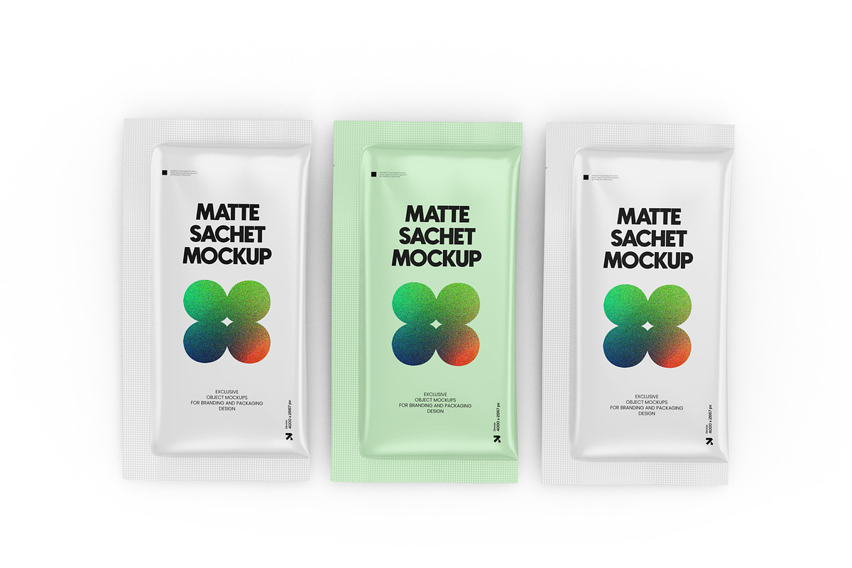 Sachet PSD Mockup, a Packaging Mockup by Ram Studio LLC (Photo 14 of 14)