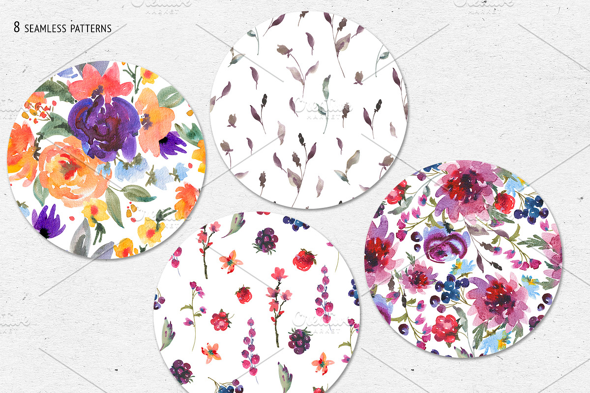 Modern Summer Flowers, an Illustration by Belusuab (Photo 11 of 14)