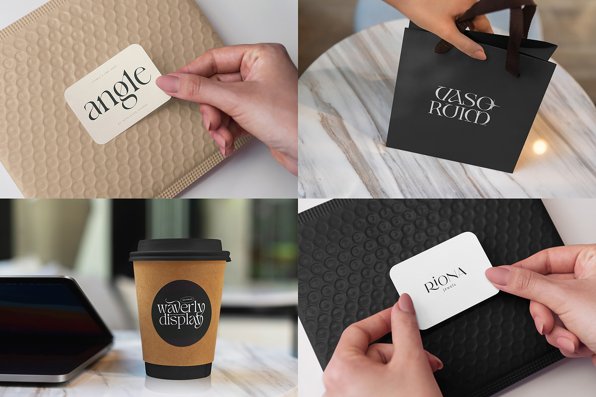 Sticker Mockups Pack, a Packaging Mockup by Dikarte.Store (Photo 7 of 15)
