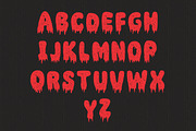 Zombie Attack Horror Font, a Blackletter Font by Fourteen Letter (Thumbnail 4 of 5)