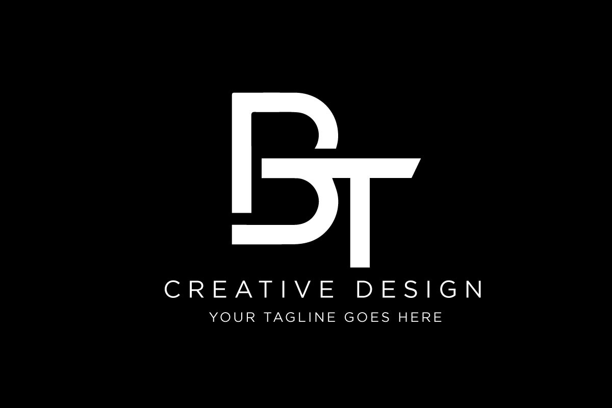 Minimal Letter BT Logo Design, a Branding & Logo Template by SaaDesigns