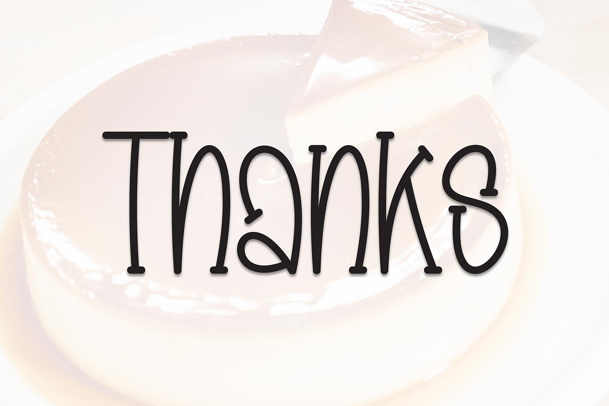 Butter Caramel | Script Font, a Script Font by Scratchones (Photo 8 of 8)