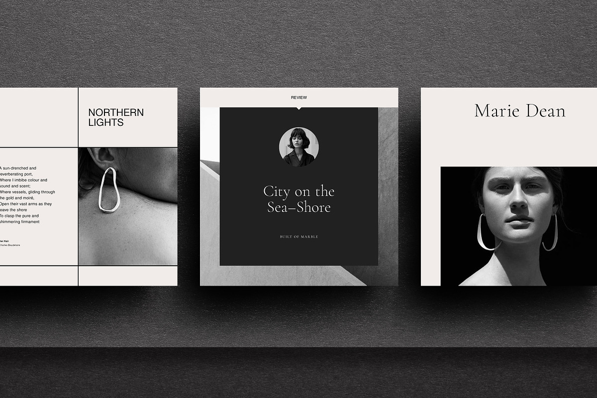 Essentialist Social Media Pack, a Social Media Template by T E M P L Y (Photo 9 of 12)
