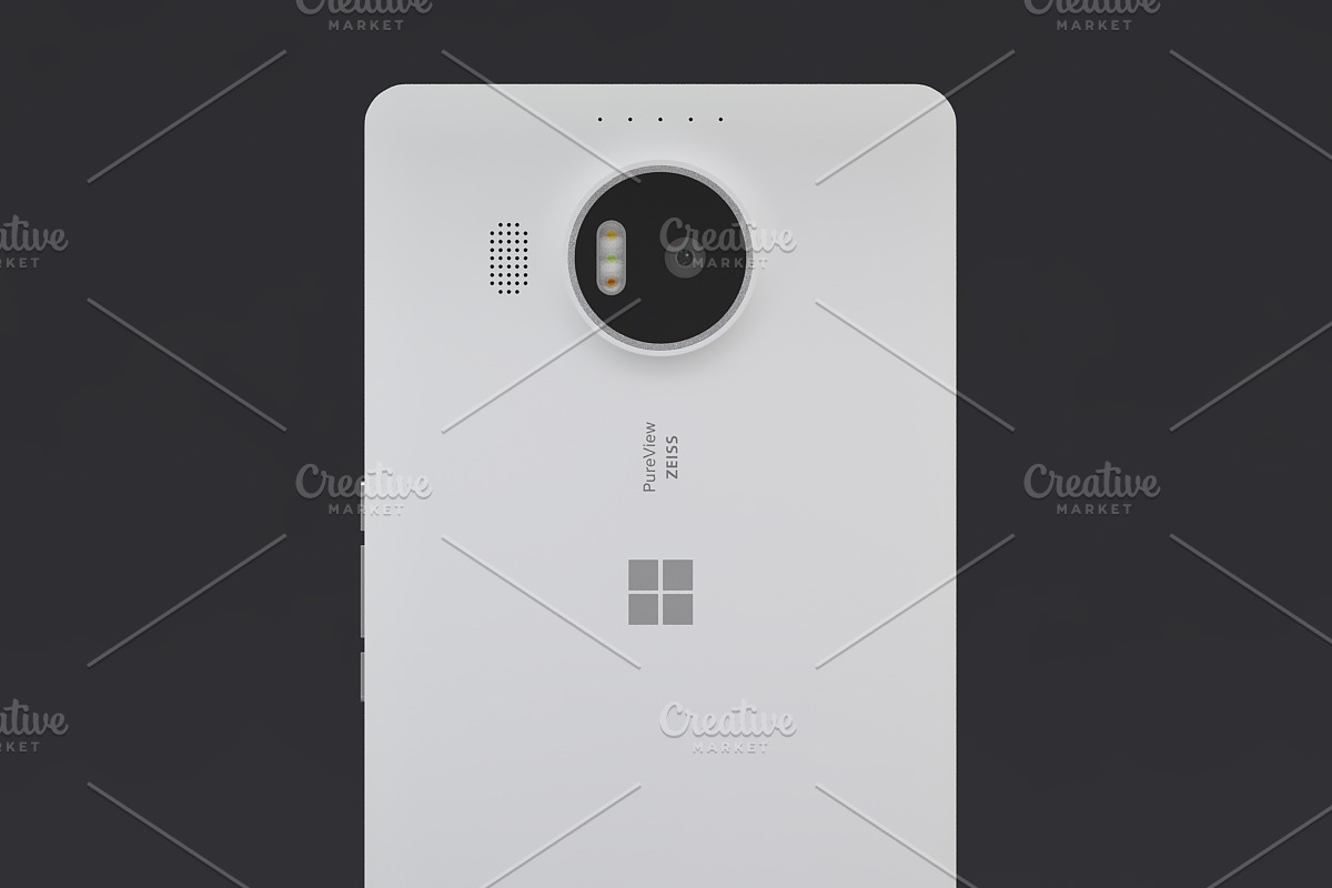 Microsoft Lumia 950 XL White, an Object 3D Model by XYZ Space (Photo 4 of 24)