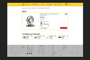 AutoParts - Online Store PSD Templat, a Landing Page Template by NetGon_Tech's Shop (Thumbnail 5 of 5)