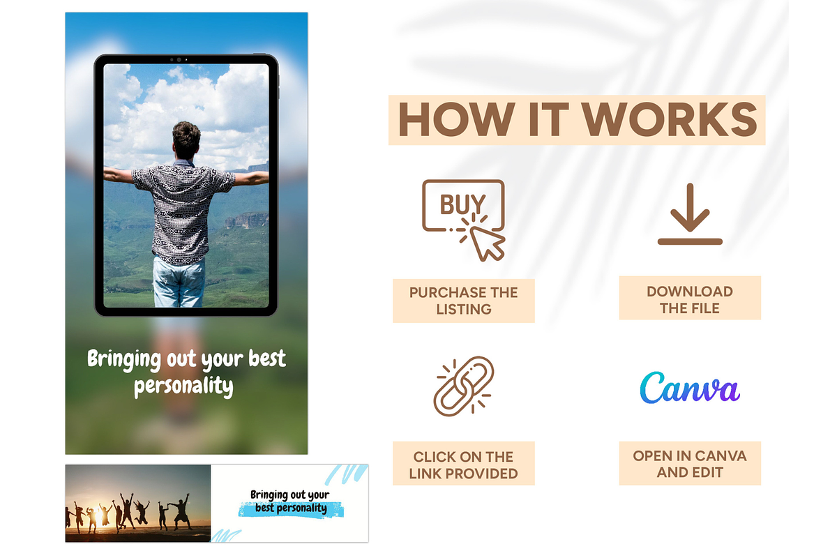 Life Coach Social Media Templates, a Social Media Template by Branding by Kellsey (Photo 5 of 5)