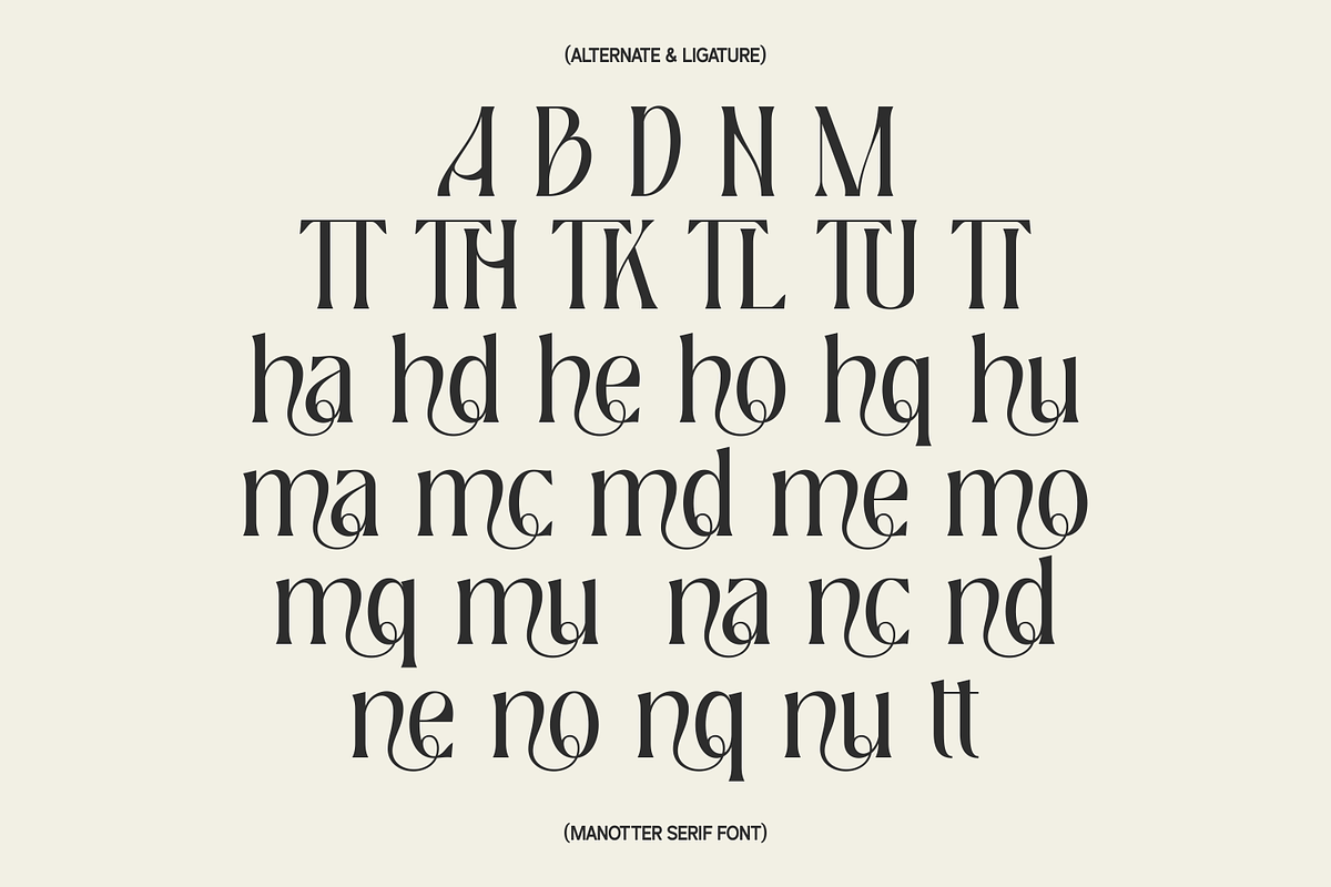 Manottèr – High Contrast Serif, a Serif Font by dealitastudio (Photo 7 of 7)