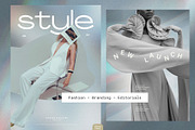Ambience Vol.3: Ice Blue Backgrounds, an Object Graphic by Elena Choo (Thumbnail 6 of 12)