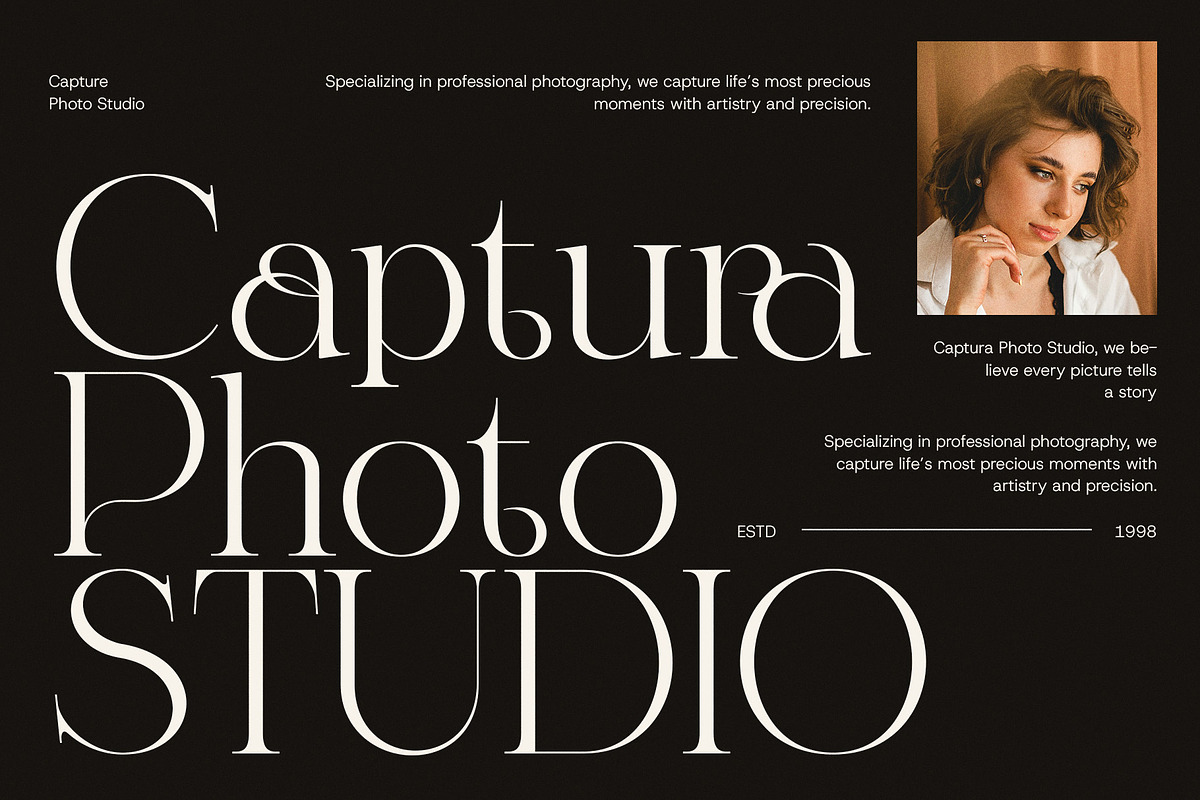 Bigrona Elegant Serif Font, a Serif Font by Graphicxell (Photo 6 of 8)