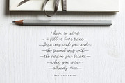 Allyca - Font Family, a Script Font by Masanis (Thumbnail 8 of 11)