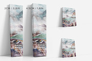 Canvas Ratio 4x5 Mockup Set, a Print Template by Mockups by Carlos Viloria (Thumbnail 5 of 11)