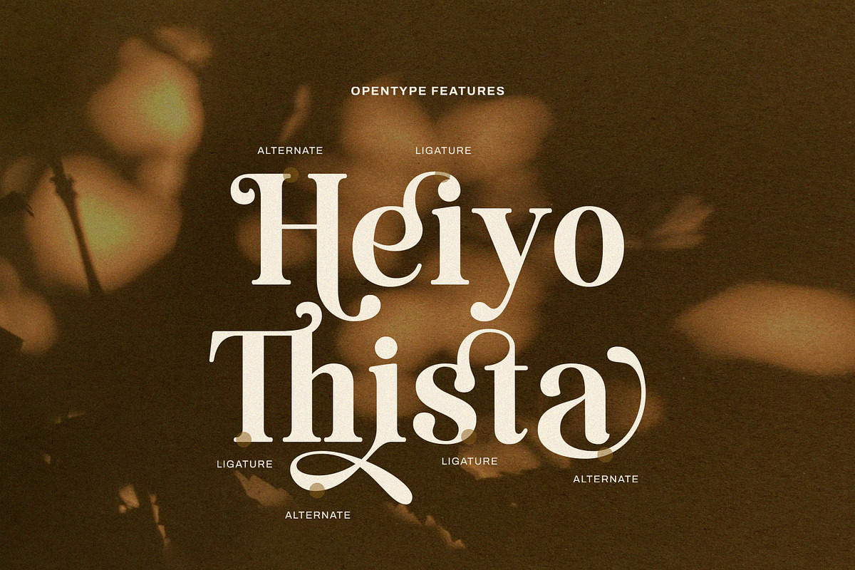 Relina - Elegant Decorative Serif, a Serif Font by Jimoji (Photo 6 of 7)