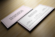 Feminine Business Card, a Business Card Template by Marvel (Thumbnail 2 of 5)
