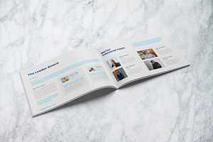 Company Profile Landscape Brochure