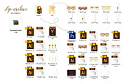 Kit Of Ramadan Greetings Elements., a Decorative Illustration by O'Gold! (Thumbnail 2 of 5)