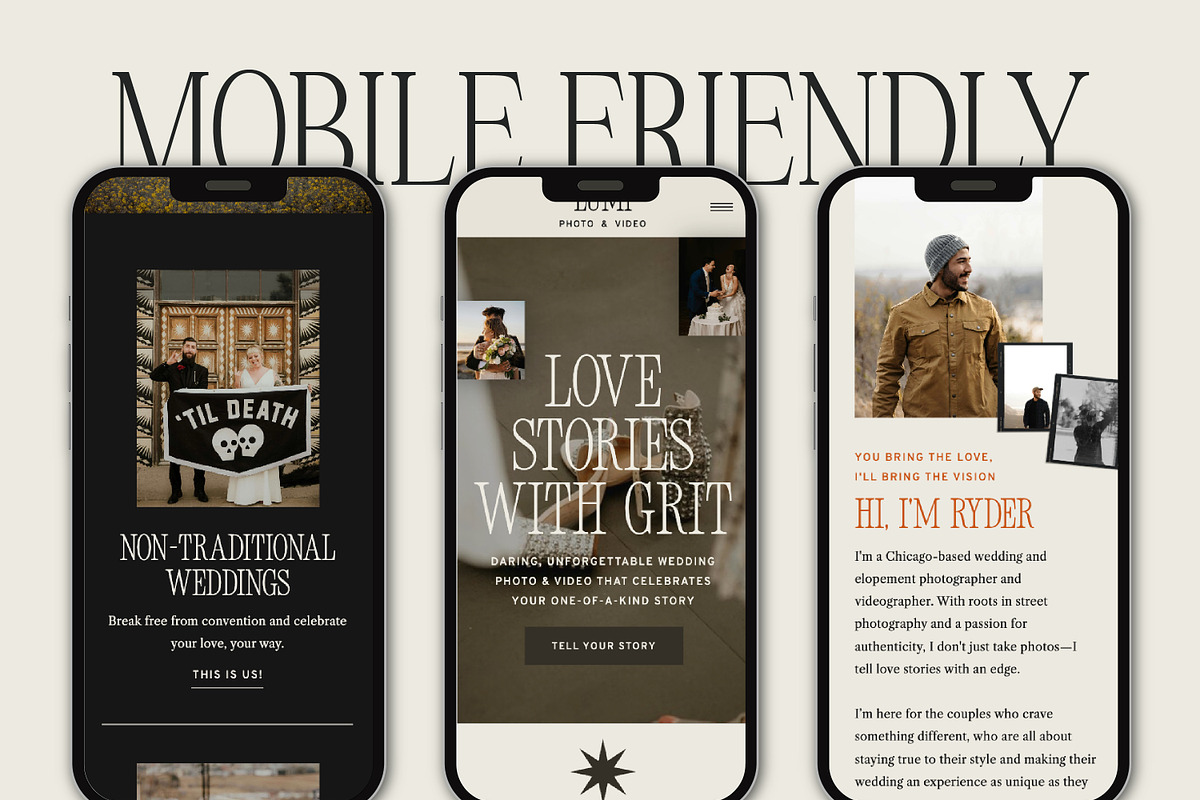 Showit Template for Photographers, a Websites & App Template by Lennox Creative Co. (Photo 4 of 5)