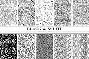 Chic Monochrome Pattern Sets, a Pattern Graphic by Vibrand Studio (Thumbnail 9 of 12)