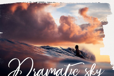 120 Sky and clouds Photo Overlays