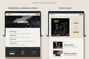 Church Ministry Wix Website Template, a Wix Template by Ton Rêve Design Studio (Thumbnail 5 of 10)