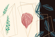 watercolor leaves brushes, a Brush Add-On by dxxb studio (Thumbnail 3 of 3)