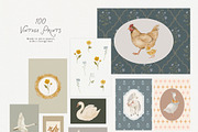 The Gentle Storybook Vintage Prints, a Background Graphic by Muse Artist (Thumbnail 17 of 26)