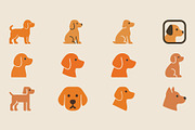 Dog Icon Collection Illustration, an Animal Illustration by Vectorium Studio (Thumbnail 3 of 3)