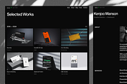 Kenjoo - Framer Portfolio Template, a Landing Page Template by Flowbyherox (Thumbnail 4 of 5)