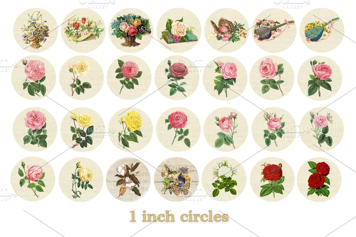 Mixed Vintage Collage Sheet, an Illustration by MDD Designs (Photo 2 of 4)
