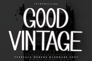 Good Vintage, a Serif Font by InermediaSTUDIO (Thumbnail 1 of 7)