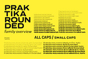 Praktika Rounded, a Font by Fenotype (Thumbnail 5 of 19)