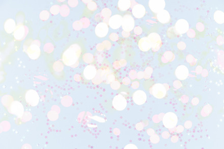 Snowflake sprinkles on blue backgrou, a Holiday Photo by Kate Molchanova