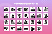 Dermatology Icons Set - Glyph, a Solid Icon by Kmg Design (Thumbnail 2 of 2)