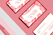 Floral Business Card Template Canva, a Business Card Template by LePosey Studio (Thumbnail 4 of 7)