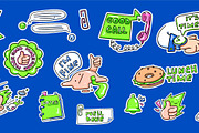 Office productivity and work sticker, an Object Illustration by art PVP - market (Thumbnail 2 of 3)