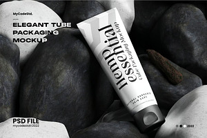 AM - Elegant Tube Packaging Mockup, a Packaging Mockup by zpackcreative