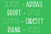 Apples & Pears, a Sans Serif Font by Sunkissed Minimalist (Thumbnail 5 of 5)