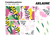 Abstract Botanical Scandinavian Set, a Pattern Graphic by Asya Melkonyan Patterns (Thumbnail 7 of 12)