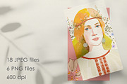 Goddess of Love, a Decorative Illustration by Flo Sacred Art (Thumbnail 6 of 6)