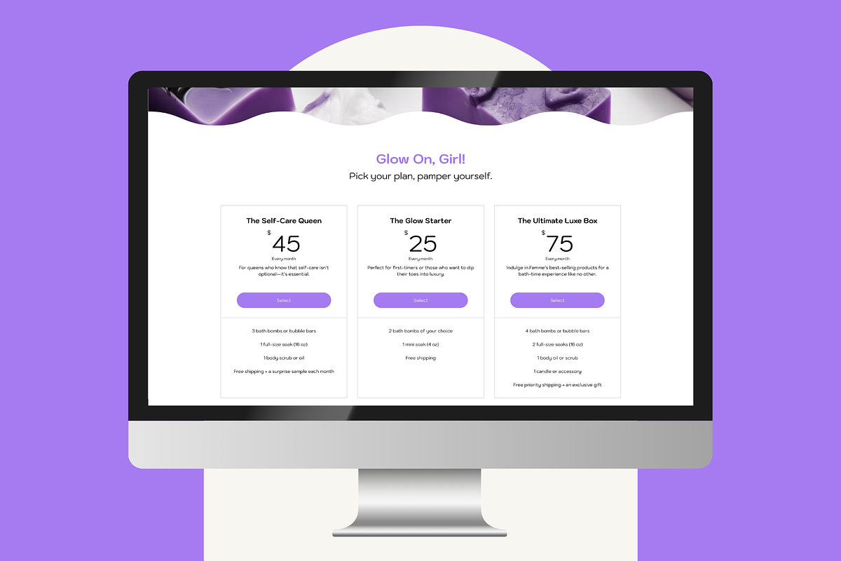 Femme | Wix Template for Beauty, a Wix Template by Collette Collabs (Photo 4 of 6)