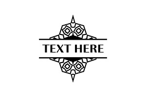 Vintage Tribal Frame Design for logo, a Branding & Logo Template by Rasagama Studio
