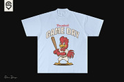 Baseball Game Day – Funny Rooster, a Sport Illustration by shaondesigns (Thumbnail 3 of 4)