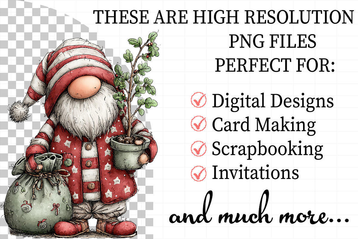 Whimsical Christmas Santa Clipart, an Illustration by Daily.Designs (Photo 2 of 5)