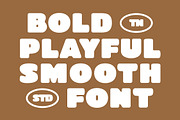 Nobark - Modern Rounded Bold Chunky, a Sans Serif Font by Typia Nesia (Thumbnail 3 of 13)
