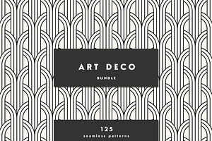 Art Deco Bundle 125 Patterns