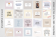 Quote Instagram Post Templates Canva, a Social Media Template by Boltik Studio (Thumbnail 6 of 9)