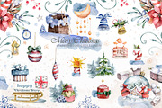 Christmas Story with Cute Bull's, an Animal Illustration by Ann Art Houze (Thumbnail 6 of 16)