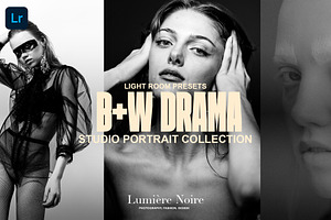 B&W Classic Portrait LR Presets