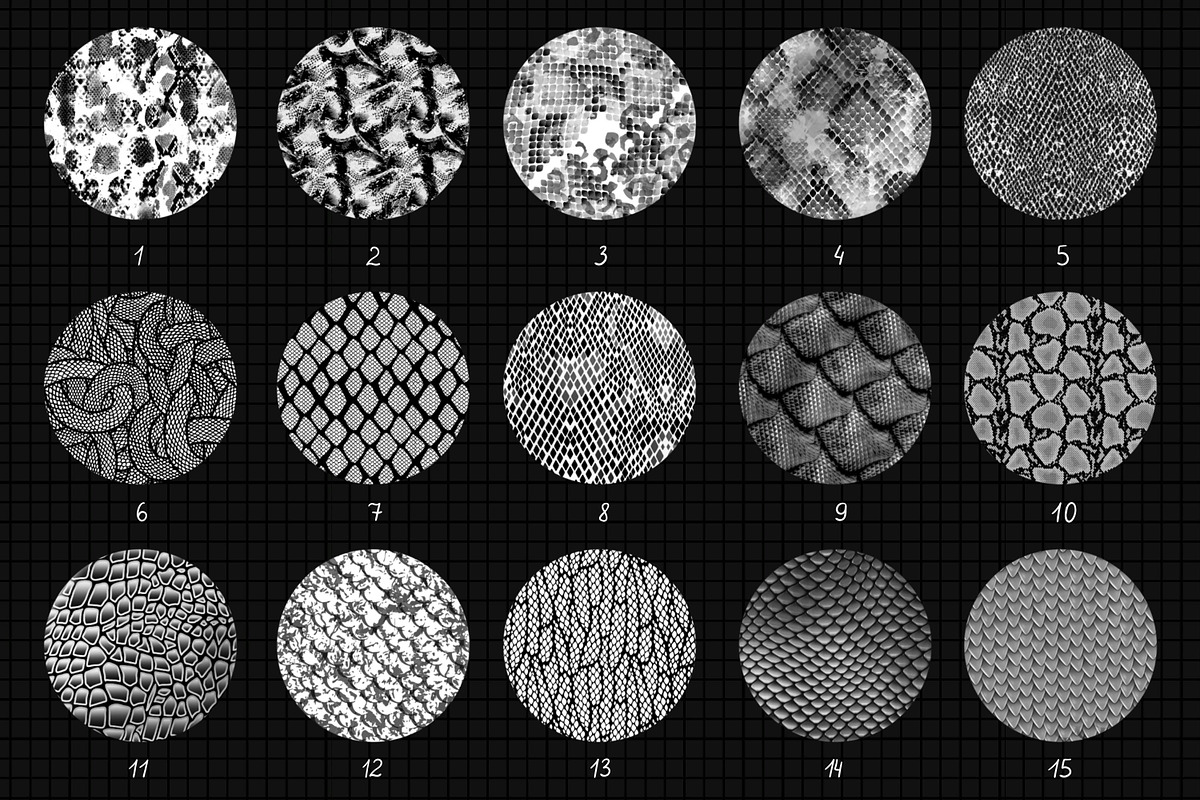Procreate scales Texture Brushes, a Brush Add-On by Revabrush (Photo 2 of 5)