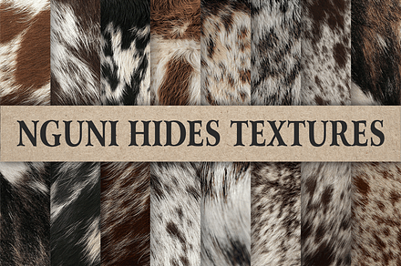 Brown and White Cowhide Patterns, an Arts & Entertainment Photo by AdriOP